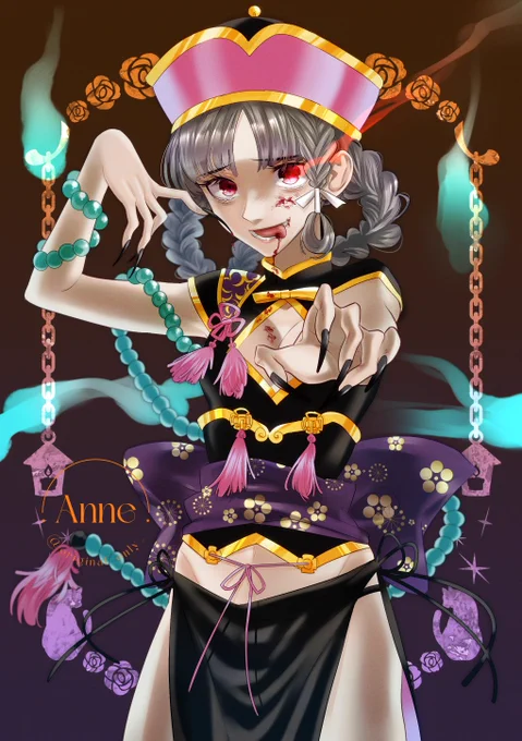 #再掲したらフォロワーが増えるらしい  ファンタジー系一次創作が好きな絵描き