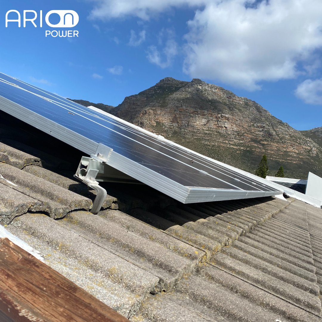 ArionPower's tweet photo. Another Successful Solar Installation Completed!  

3,6KW Tier 1 Canadian Solar Panels installed, adding to the clients already existing 5KW array.

The Happy Arion Power Client Will Now Be Able To Stave Off The Rising Stages Of Loadshedding. https://t.co/LZ6K1QHZfn