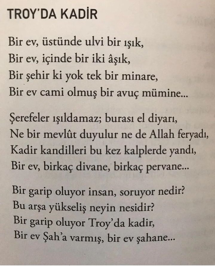 Kadir Gecemiz mübarek olsun. 🌹 (Şiir Asuman Sargut Kulaksız'a aittir).