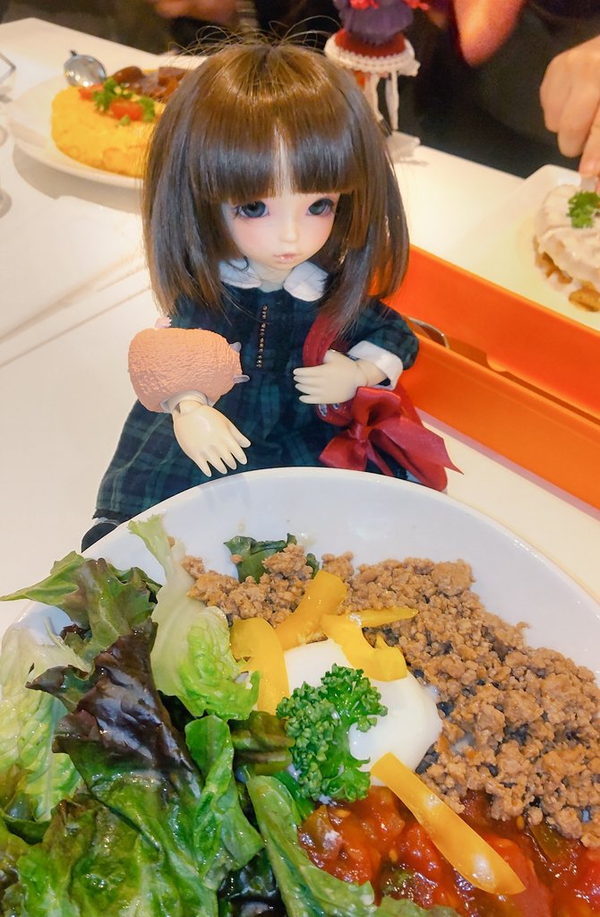 osara55's tweet photo. Twitter復活フォロワーさんとご飯だよ～🍴
#幼sdまこ https://t.co/Iw4ffHN5uu