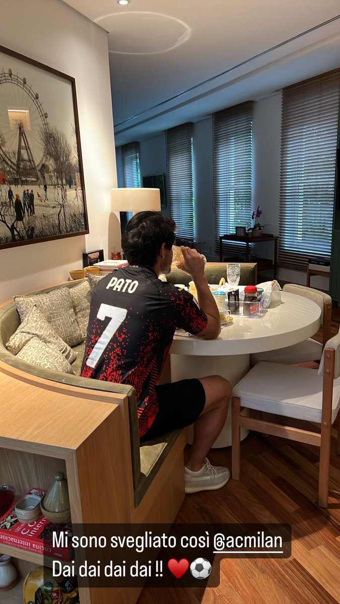 Mi sono svegliato così oggi! 🙏🏻♥️⚽️