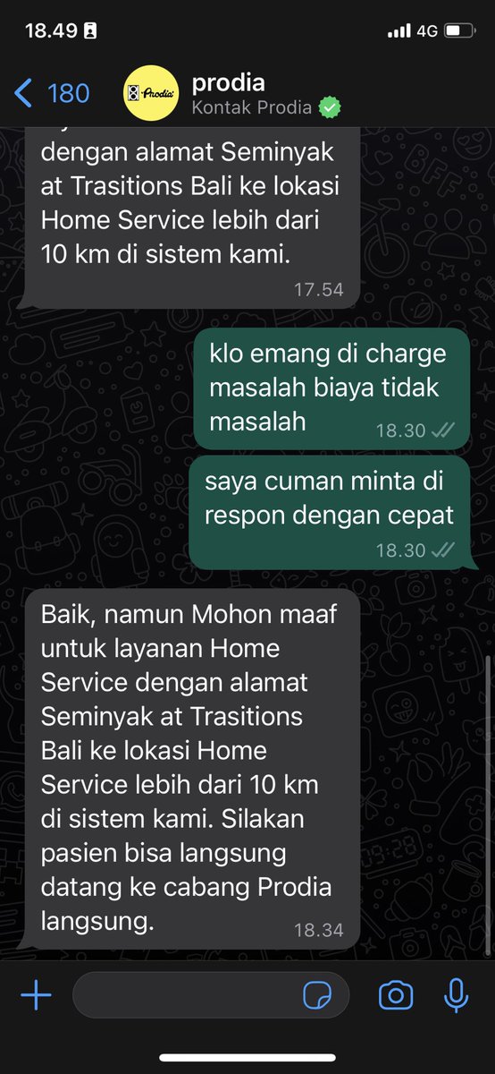 mrizkiannanda's tweet photo. cape ngurusin prodia aja dalam beberapa jam 🤣 ngomong sama pesan otomatis https://t.co/gg1sPDLaM8