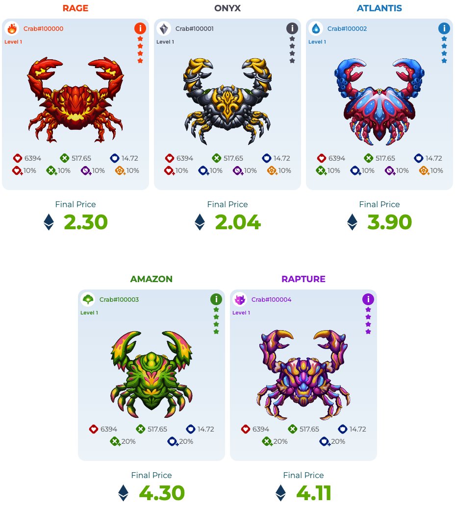 iamJennYu's tweet photo. How much is it worth now?
Will my lovely #CryptantCrab be back?

One of the first #web3 projects in the world. 

#blockchain #Dapp #NFT https://t.co/U10VWJXKZA