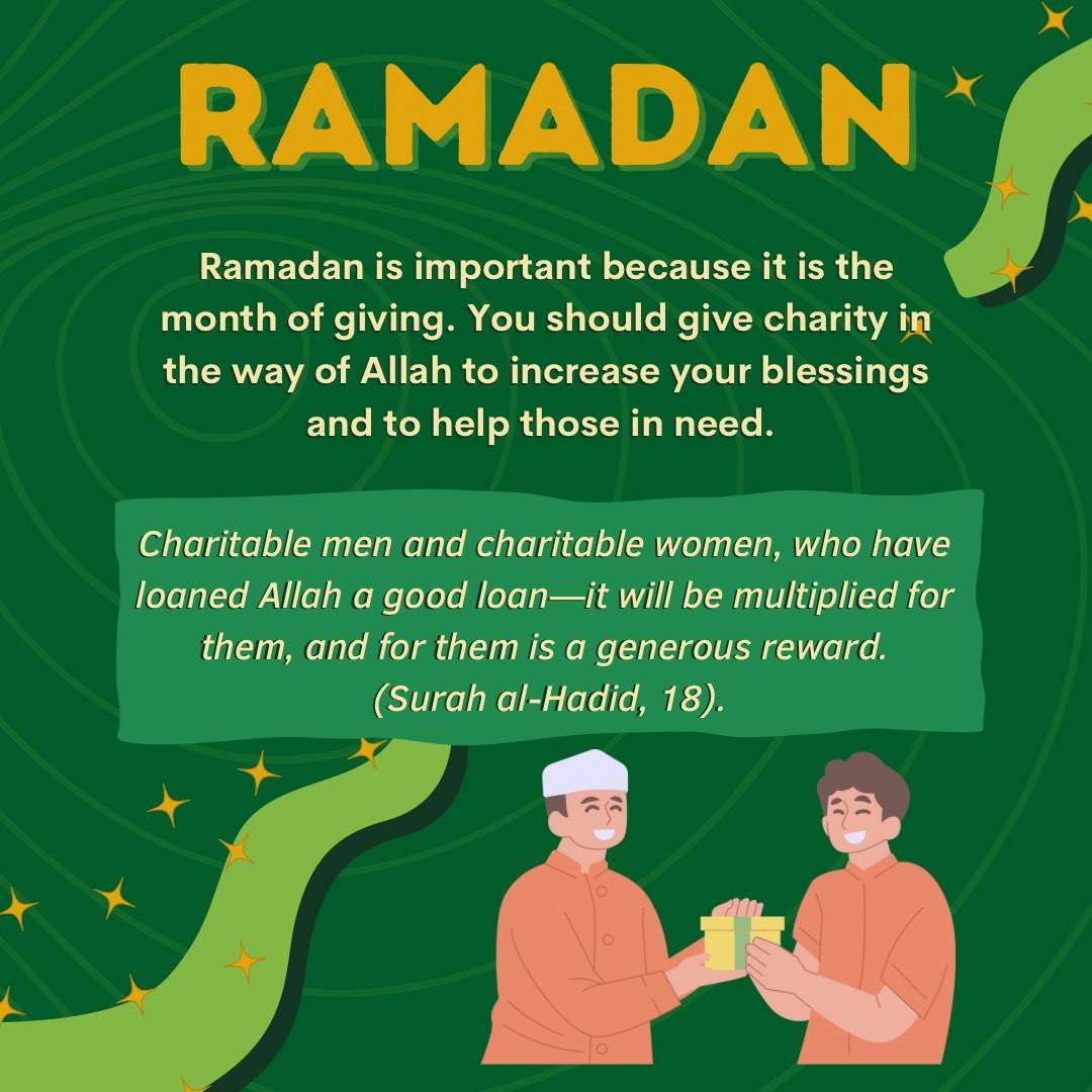 Hey McGivney! This is just a reminder that tomorrow is the LAST day to bring in items for our Easter and Ramadan food drive💙<a href="/FMMtweets/">FMM-IB World School</a> <a href="/FMMtweets/">FMM-IB World School</a>