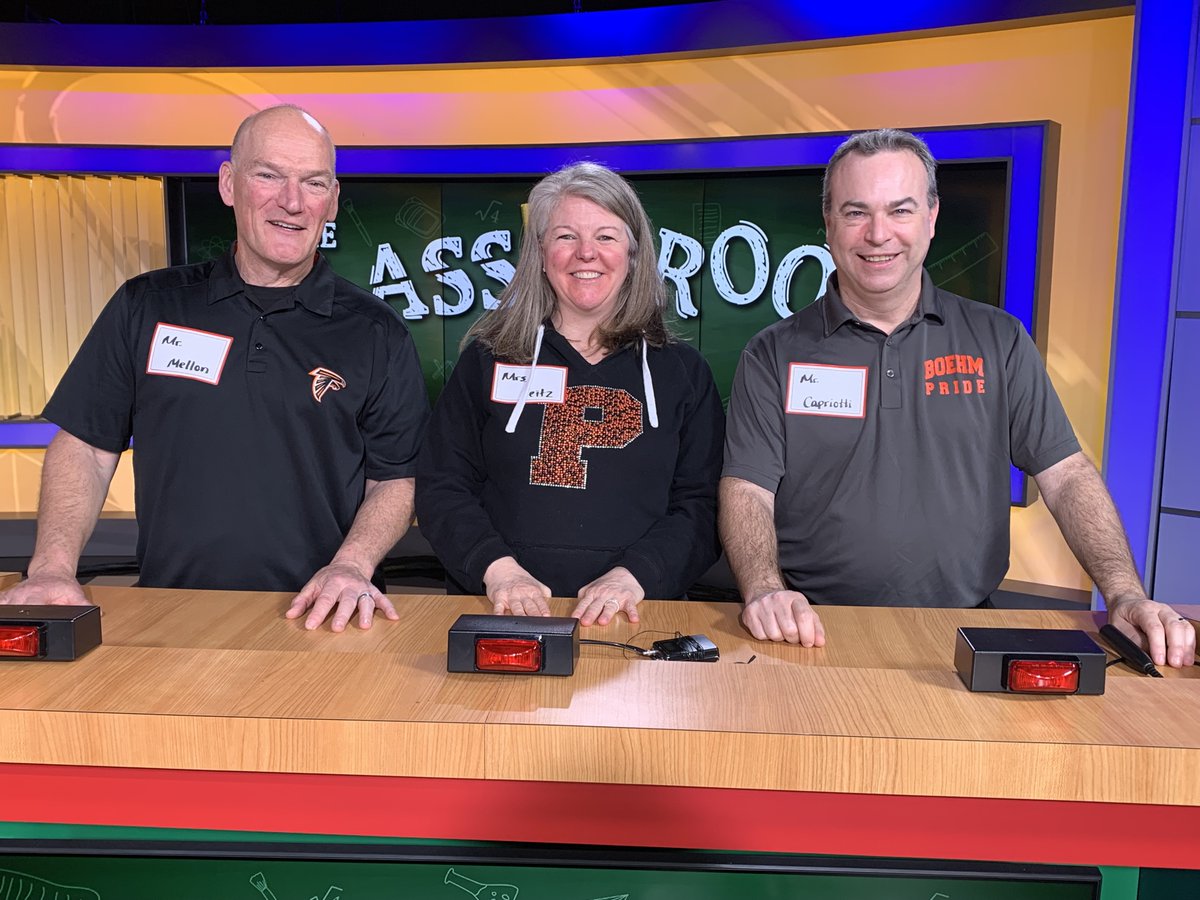 This week on The ClassH-Room, the students and teachers from @PSD_BoehmMS enter the studio to test their knowledge of all things trivia!

Which team will have what it takes to win? Find out this Wednesday at 6:30p.m. on FOX 29!

#TheClassHRoom