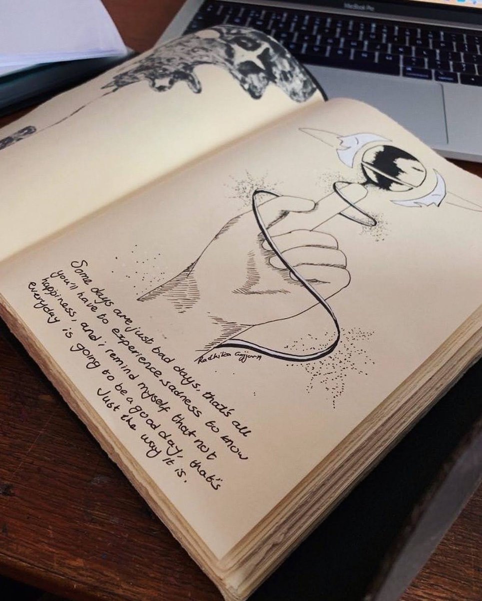 erregatti's tweet photo. "We try so hard to hide everything we're really feeling from those who probably need to know our true feelings the most. People try to bottle up their emotions as if it's somehow wrong to have natural reactions to life."

Musings shared by @itsradh on the medium leather journal https://t.co/ZQYFDtA9nX