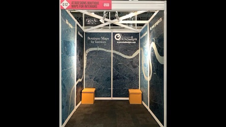 ATADesigns's tweet image. ATADesigns working in association with @wallsmiths_ are exhibiting Boutique Maps for Interiors @vmanddisplay 18-19 April.  Visit stand G12
See you soon
#maps #mapmural #wallcoverings #wallpaper #atadesigns2000 #bespokedesigns #wallsmiths #interiors #mapi… instagr.am/reel/CrLDS_FIT…