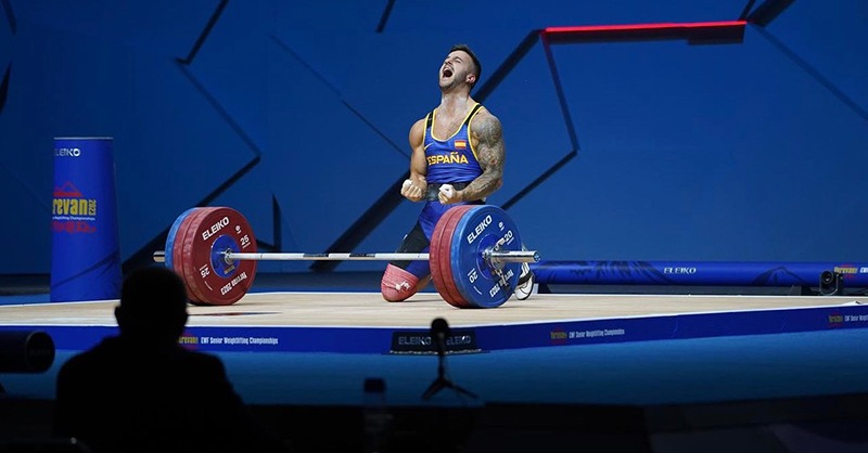 COE_es's tweet photo. 👏 Acorán Hernández se proclama subcampeón de Europa de halterofilia 🥈

Al tercer día de competición, el equipo de @fedehalter suma una medalla de plata🥈 y cuatro de bronce🥉🥉🥉🥉

Toda la información 👇