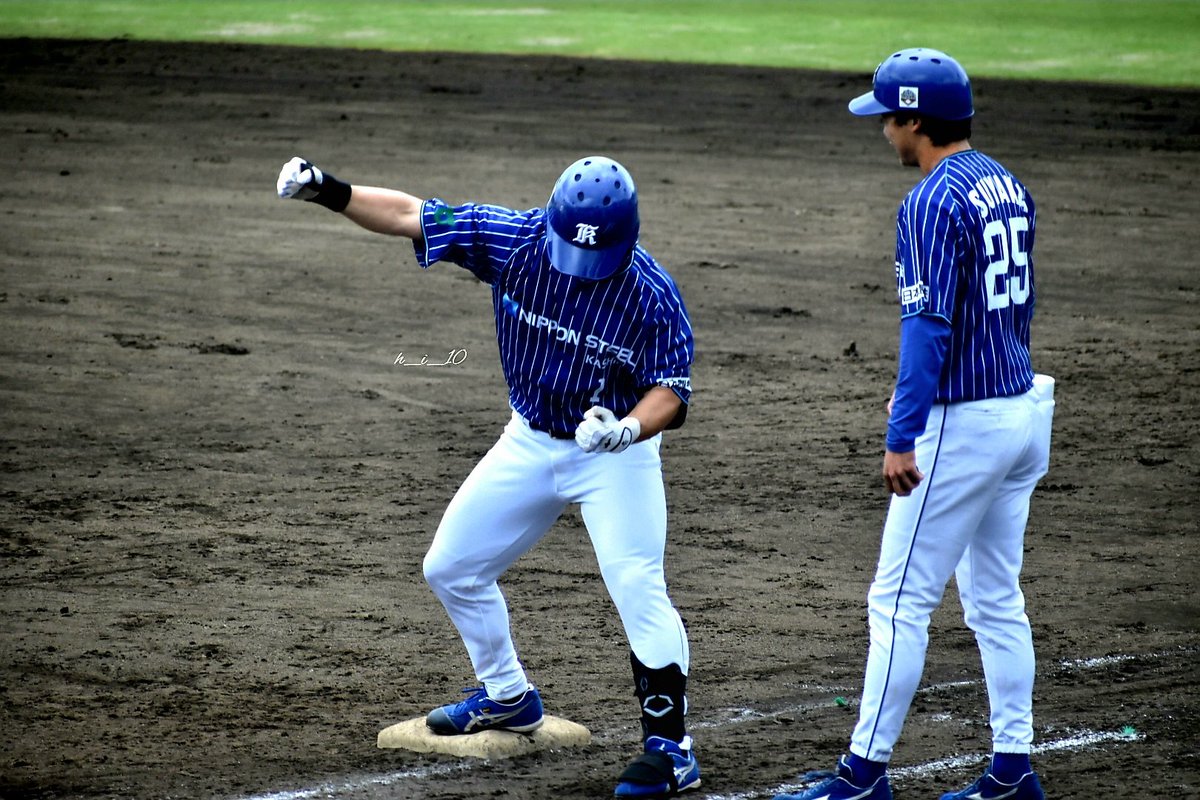 h__i___10's tweet photo. JABA日立市長杯
2023.4.18
🏟️ひたちなか市民球場

日本製鉄鹿島
生田目忍選手(水戸工－星槎道都大)

新キャプテンのなばさん✨ https://t.co/Xh2L9QYVOC