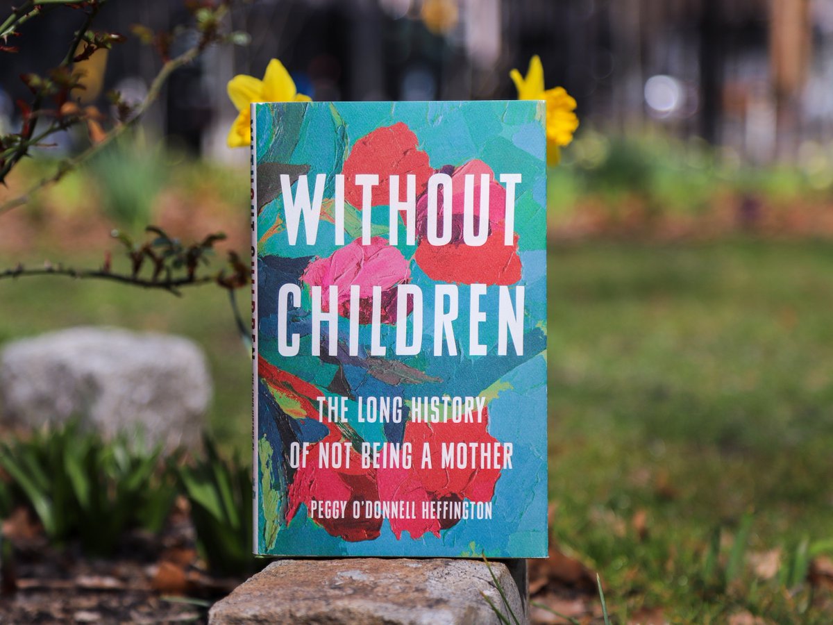 Happy Pub Day to WITHOUT CHILDREN! 🎉🥳 Historian of gender @peggyohdonnell explores the complicated relationship between womanhood and motherhood in this 'shocking, funny, and inspiring' book (@kathleen_belew). Available now! Learn more: bit.ly/43xycrA #Childfree