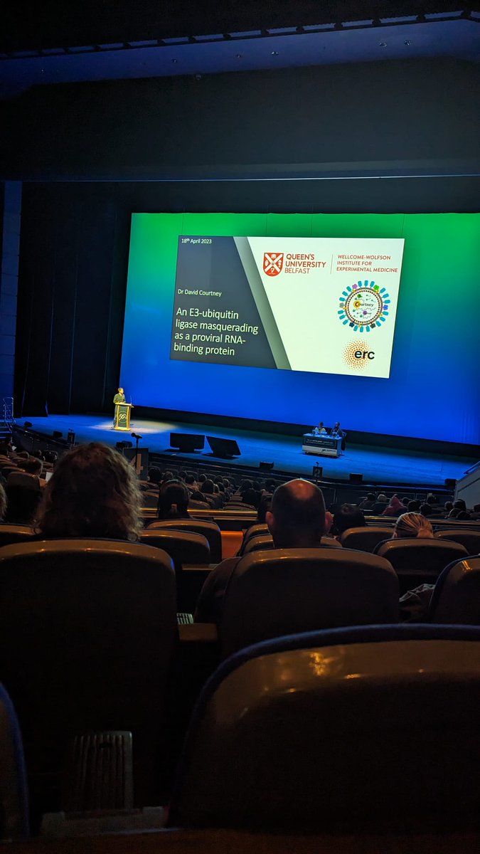 Good craic presenting at #microbio23 this morning on some of the first work performed in the lab. It was hard to follow up the previous 2 excellent talks. Looking forward to the rest of the virology programme this week.