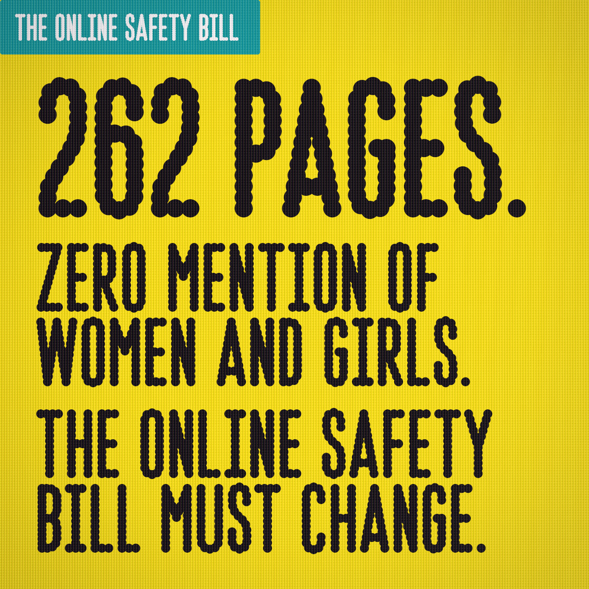 The #OnlineSafetyBill was designed to make the internet safer. But if women and girls are to be protected from abuse online, it must be amended! Let's #MakeItSafer for women and girls online. Visit ee.co.uk/hopeunited to find out how.