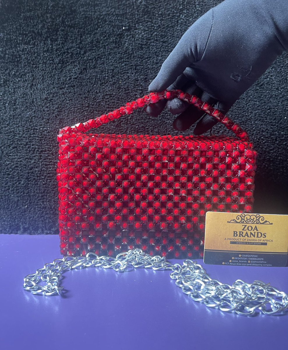 ZOA OFFICIAL on Twitter "QUICK SALE ! Handmade beaded bag 15k"