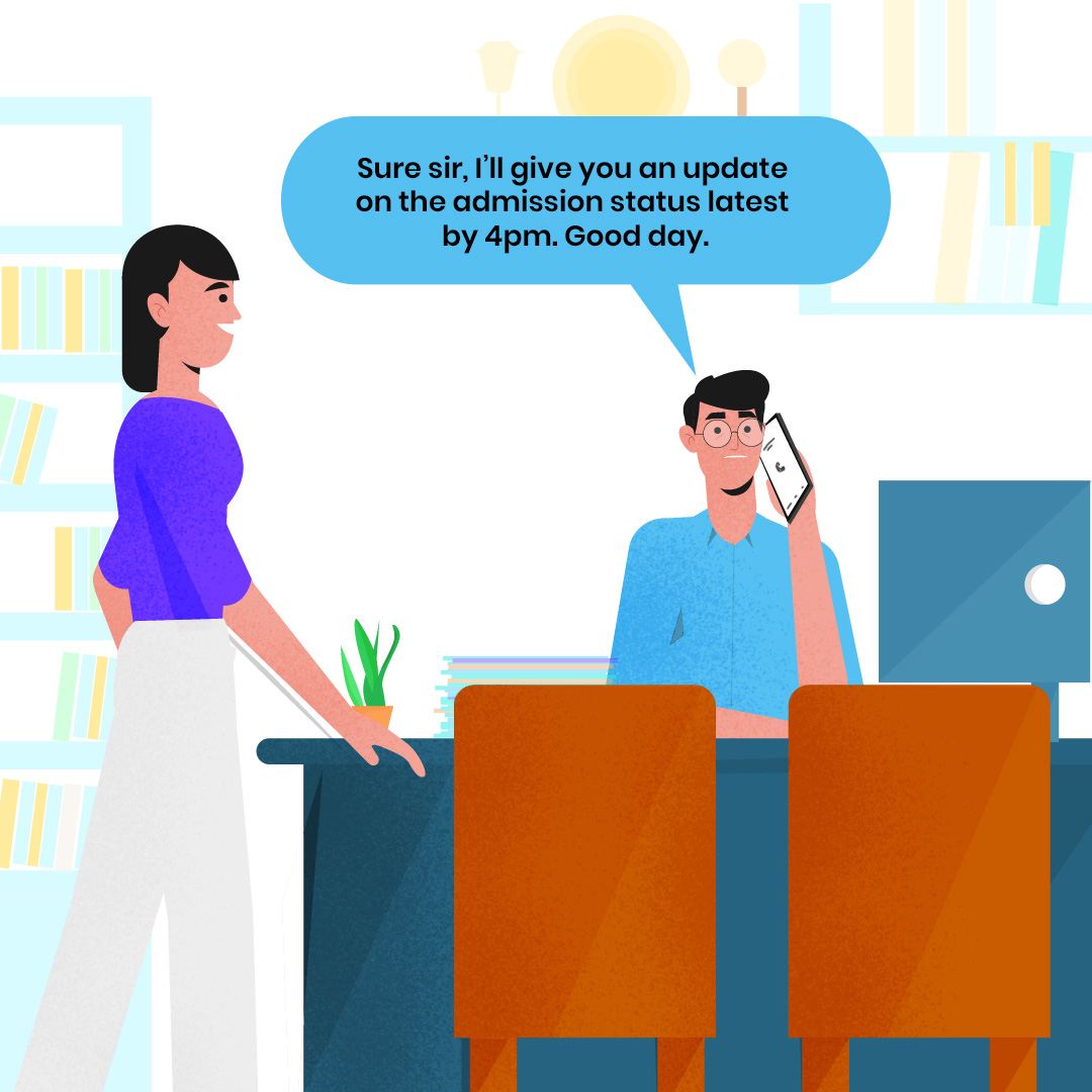MyOperator's tweet photo. Lea's mind is blown by MyO's admission counseling skills this week!🤯 Find out how Lea plans to improve her pitch ⬅️ 

Follow @MyOperator &amp; @LeadSquared to not miss out on the newest adventures of MyO and Lea, every Tuesday!😊

#school #education #MyOperator https://t.co/VJjwaiJAjx