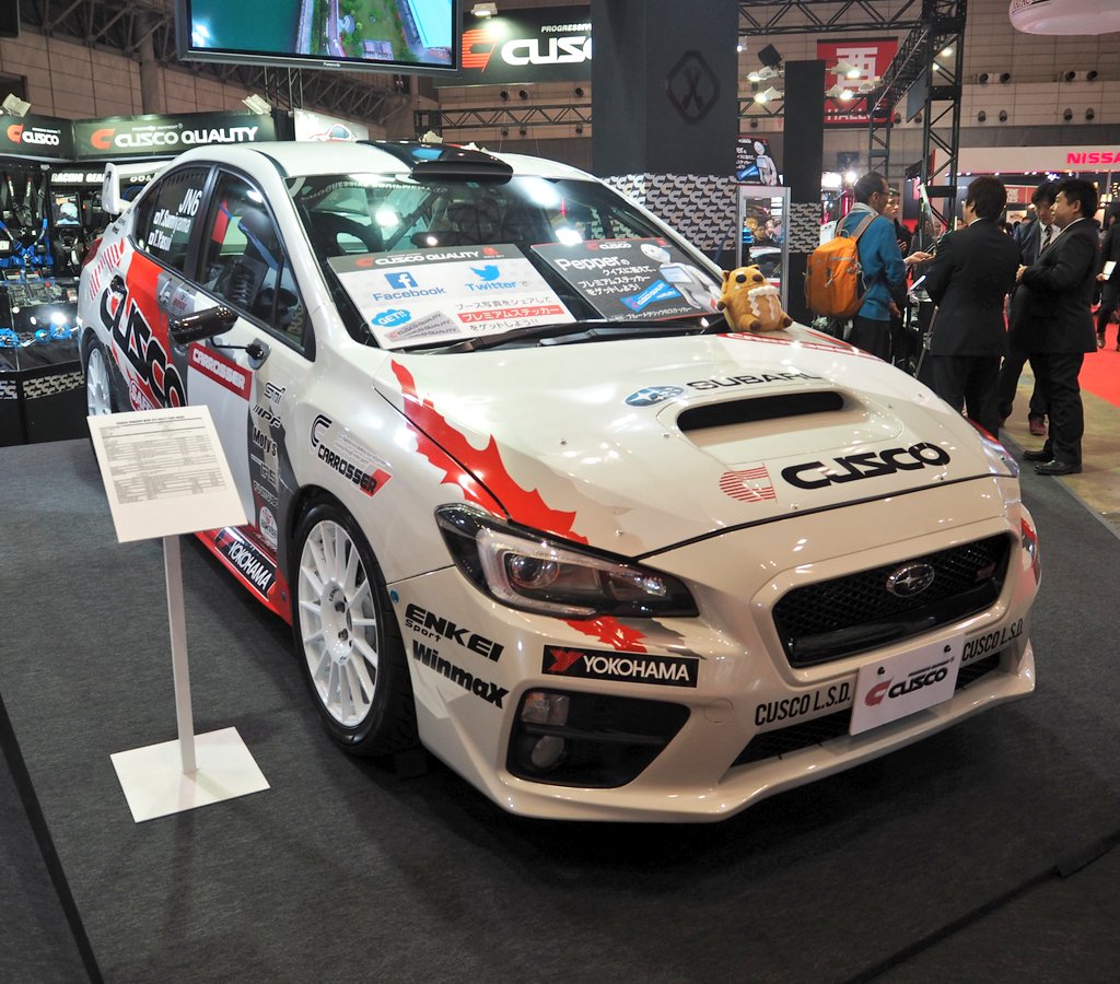 ne2_toshi_2's tweet photo. 2016 TOKYO AUTO SALON
CUSCO Booth
CUSCO WRX STI Rally ver.
#TAS2016
#CUSCO https://t.co/SzFgMYCvfn