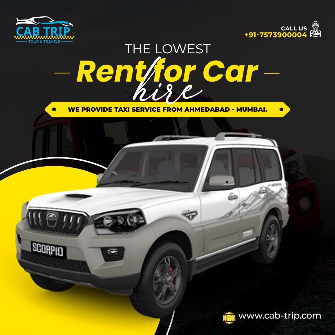 𝗥𝗲𝗻𝘁 𝗳𝗼𝗿 𝗖𝗮𝗿
Cab Tripe is the best provide taxi service. Get where you need to be with a fast, reliable and affordable taxi service.

inquiry Now:
☎Call Now: +91-7573900004
🌎Visit: cab-trip.com

#Cab_Booking #Cab_trip #Cab_Services #Taxi_Services