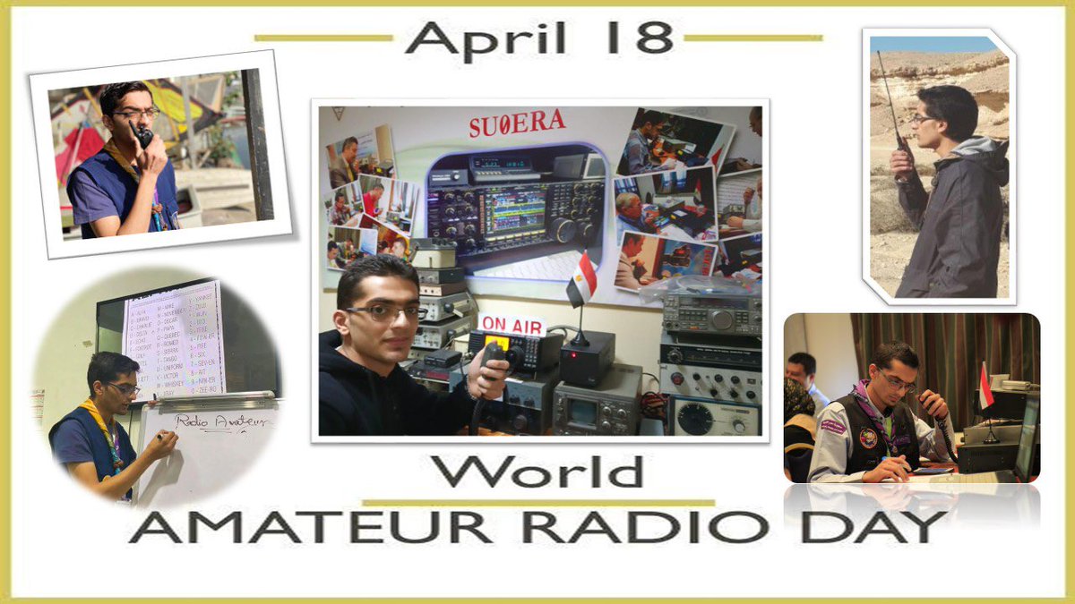 SU1ME__'s tweet photo. Happy World Amateur Radio Day 2023🎙️🎈
#WARD #WARD2023 #World_Amateur_Radio_Day
#cq #hamradio #radio_amateur #dx https://t.co/o62LvcNagN
