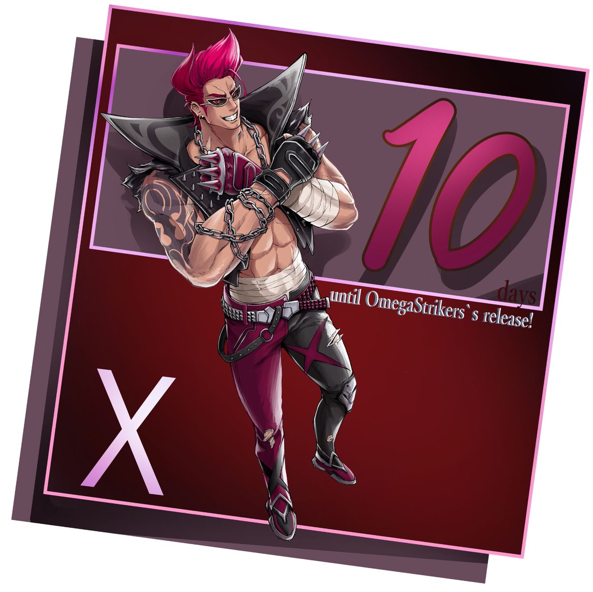 OmegaStrikers日本版正式リリースまで残り10日！！   #OmegaStrikers #オメスト #FanArt store.steampowered.com/app/1869590/Om…