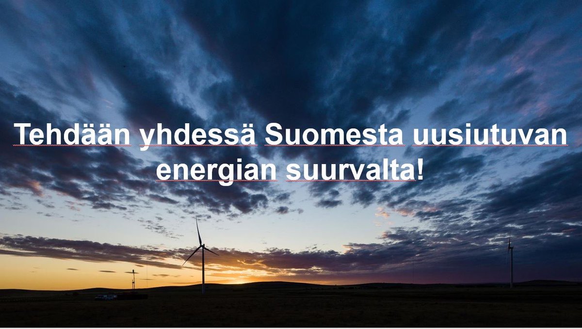fingrid_oyj's tweet image. Jerry Loikkanen @NEOEN_Energy päättää esityksensä vetoomukseen: tehdään yhdessä Suomesta uusiutuvan energian suurvalta! 
#FingridCurrent #Current