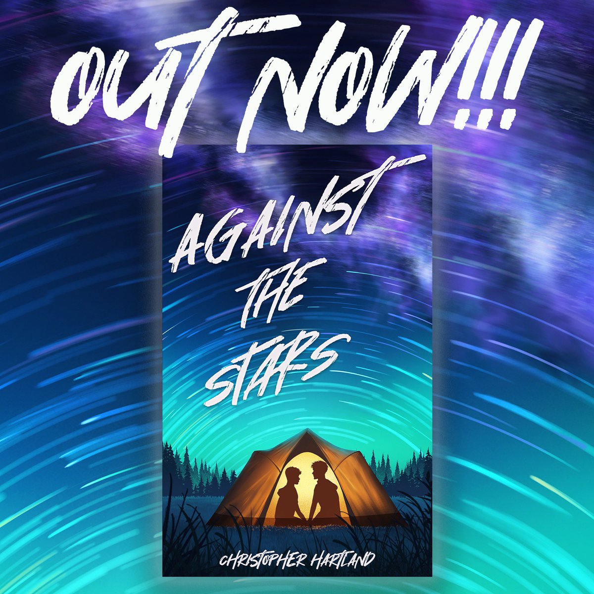 tinyghostpress's tweet image. It’s here!!! Against The Stars a speculative queer YA by @chartlandwriter is out TODAY!!! Available now wherever books are sold!!! #booktwt #queerbooks #romancebooks