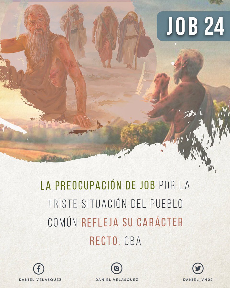 #RPSP#Job24
5 He aquí, como asnos monteses en el desierto, Salen a su obra madrugando para robar; El desierto es mantenimiento de sus hijos.
#RPSP#job24#primeroDios
<a href="/AdventistasUPS/">Adventistas Perú - UPS</a> 
<a href="/Adventistas_MLT/">Misión Peruana del Lago Titicaca</a> 
<a href="/JOELGUIMAC/">JOEL GUIMAC  TAFUR</a>