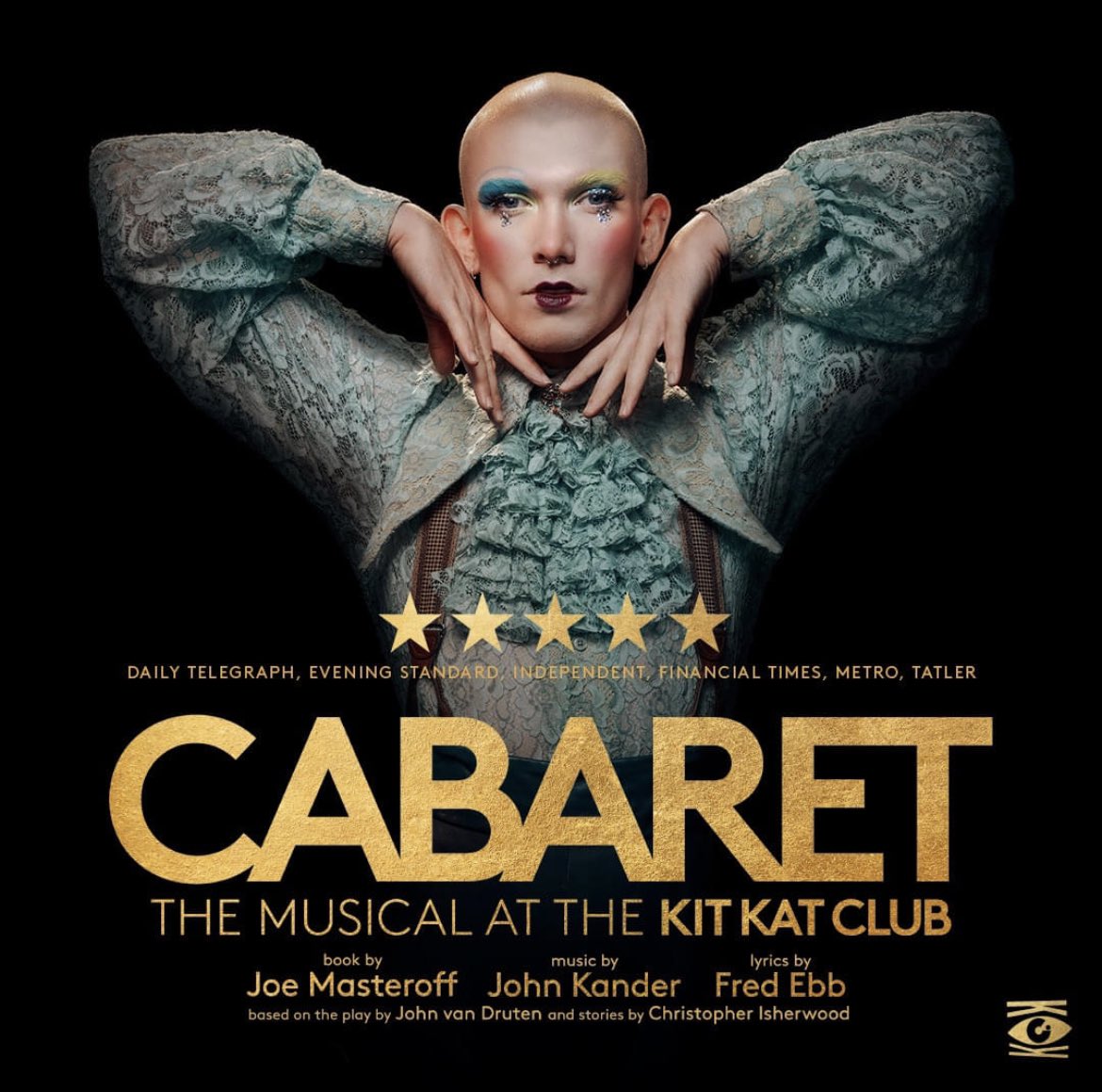 Posters all over London of Daniel.. #proud #myboy #Cabaret #Dancer