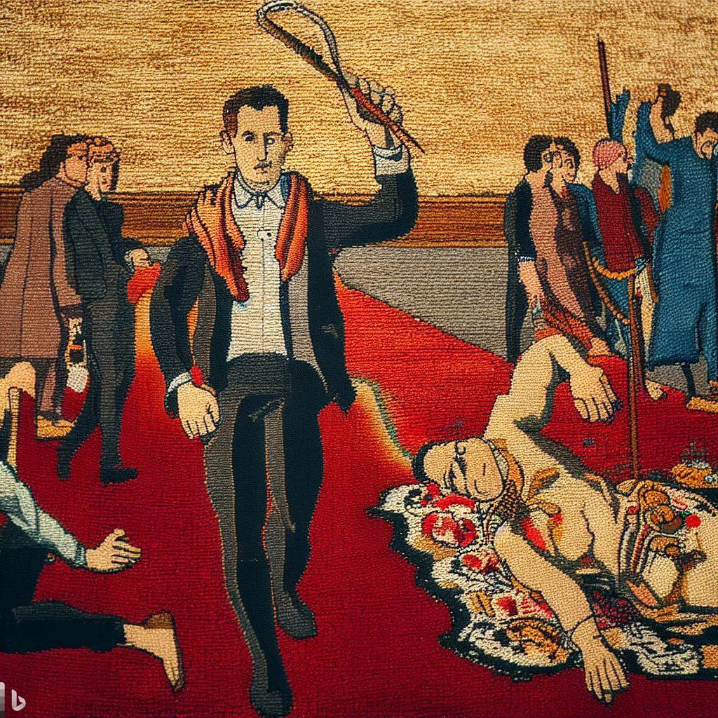 cpycpycpycpycpy's tweet image. Politicians killing Artists, early 21th Century