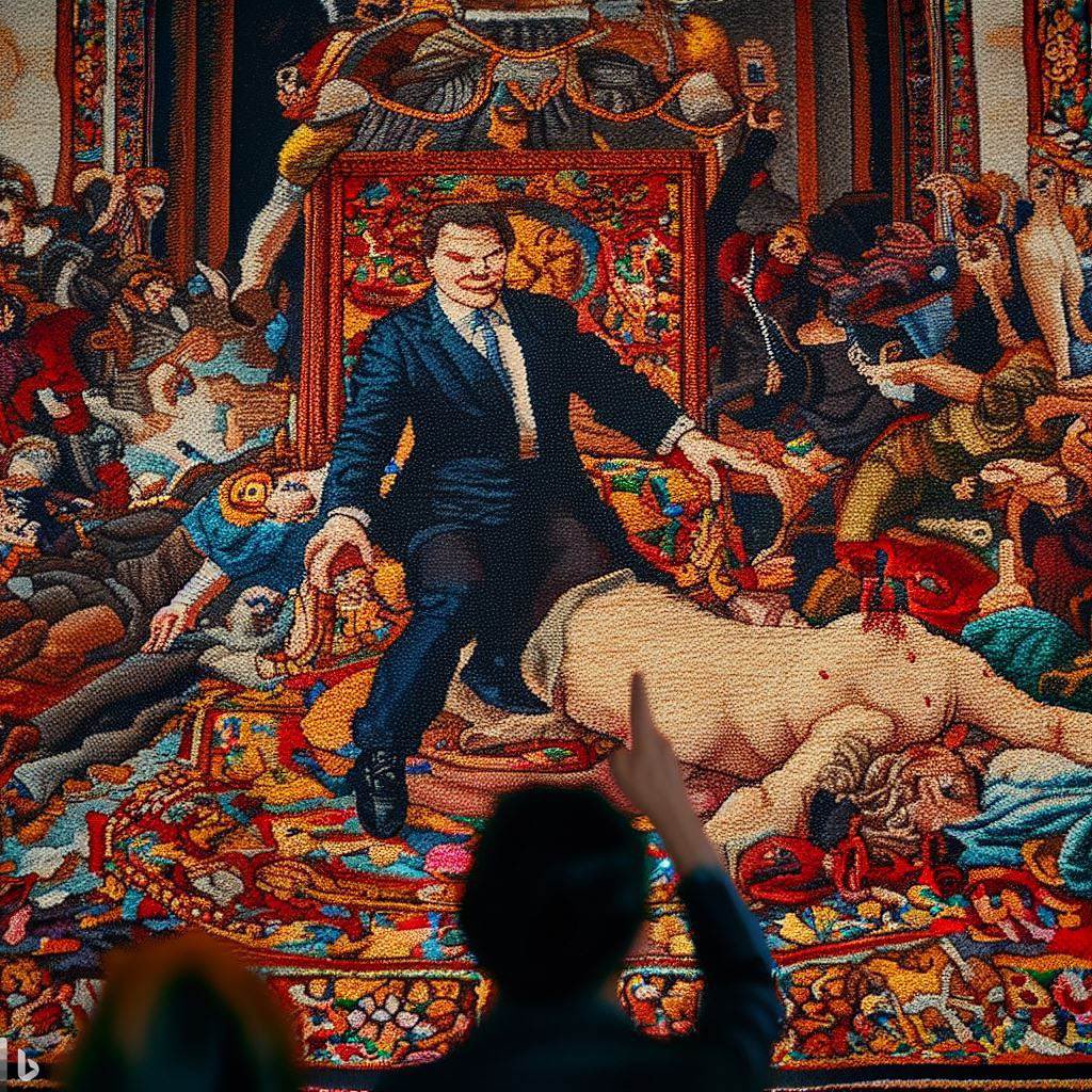 cpycpycpycpycpy's tweet image. Politicians killing Artists, early 21th Century