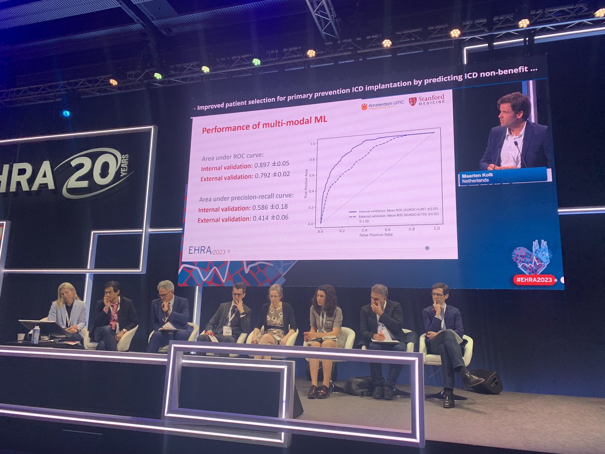 Fleur Tjong (@fleurtjong) on Twitter photo So proud of <a href="/kolk_maarten/">Maarten Kolk</a> who did a fabulous job presenting our recent work on ICD non-benefit prediction using multimodal #AI!
🏆Great e-Cardiology Award session, congratulations to all speakers and 🔝jury! 🤩
<a href="/EmmaSvennberg/">Emma Svennberg</a> <a href="/DavidDuncker/">David Duncker</a> <a href="/paulzei/">Paul Zei</a> <a href="/rbcasado/">Ruben Casado Arroyo</a> @drpaulfriedman So proud of <a href="/kolk_maarten/">Maarten Kolk</a> who did a fabulous job presenting our recent work on ICD non-benefit prediction using multimodal #AI!
🏆Great e-Cardiology Award session, congratulations to all speakers and 🔝jury! 🤩
<a href="/EmmaSvennberg/">Emma Svennberg</a> <a href="/DavidDuncker/">David Duncker</a> <a href="/paulzei/">Paul Zei</a> <a href="/rbcasado/">Ruben Casado Arroyo</a> @drpaulfriedman