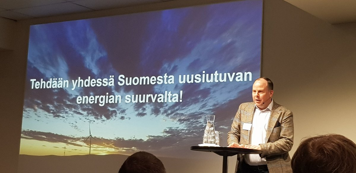 maijuwes's tweet image. "Tehdään yhdessä Suomesta uusiutuvan energian suurvalta". Uskon, että tämä @NEOEN_Energy esittämä hyvä tavoite jaetaan laajasti energia-alalla. Toivotaan, että tämä myös mahdollistuu ja konkretisoituu tulevassa #hallitusohjelma'ssa  #FingridCurrent