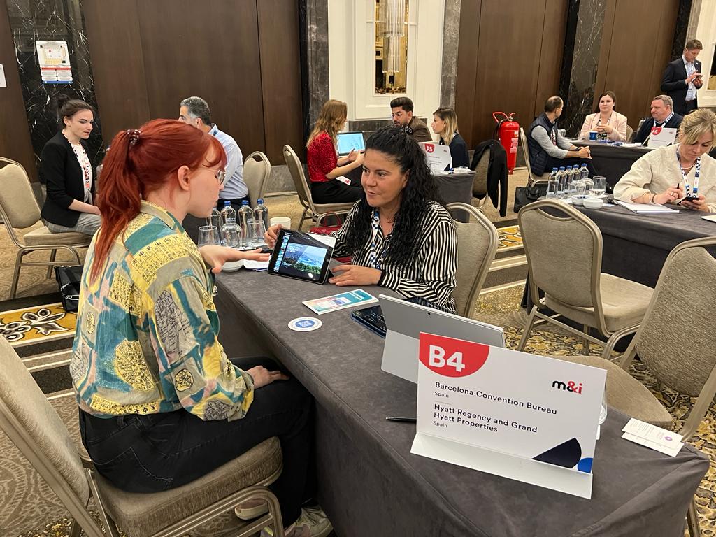 Barcelona_BCB's tweet image. This week we&apos;re joining the @MIForums in Istanbul. 🙌🏼

We’re thrilled to connect with more than 40 European clients and showcase what #Barcelona destination has to offer as a top #MICE destination.🤝

#miforums #Barcelonatheplacetomeet
@TurismeDIBA