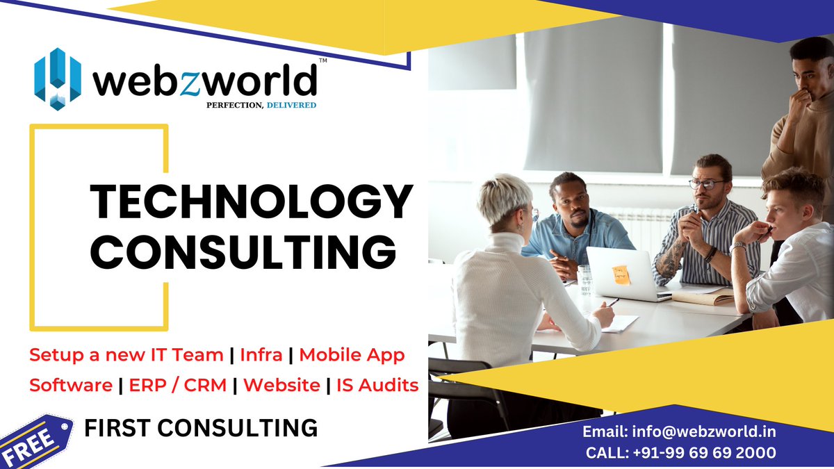 Technology should empower your business. We help technology perform at optimum and makes your organisation grow faster. Have a challenge. Let us know.

#technologyconsulting
#technologyconsultant
#technologyexperts