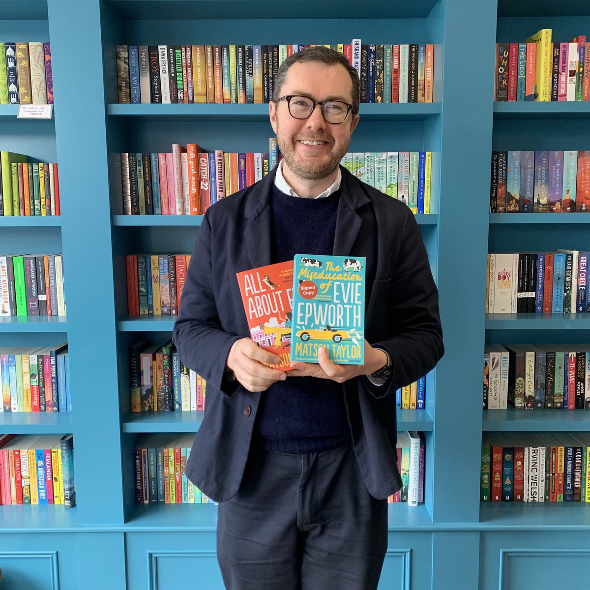 Bert’s Books (@bertsbooks) on Twitter photo The charming <a href="/matson_taylor_/">matson_taylor_</a> popped in this morning to sign copies of his Evie novels so we now have a few available for you to snap up. The charming <a href="/matson_taylor_/">matson_taylor_</a> popped in this morning to sign copies of his Evie novels so we now have a few available for you to snap up.