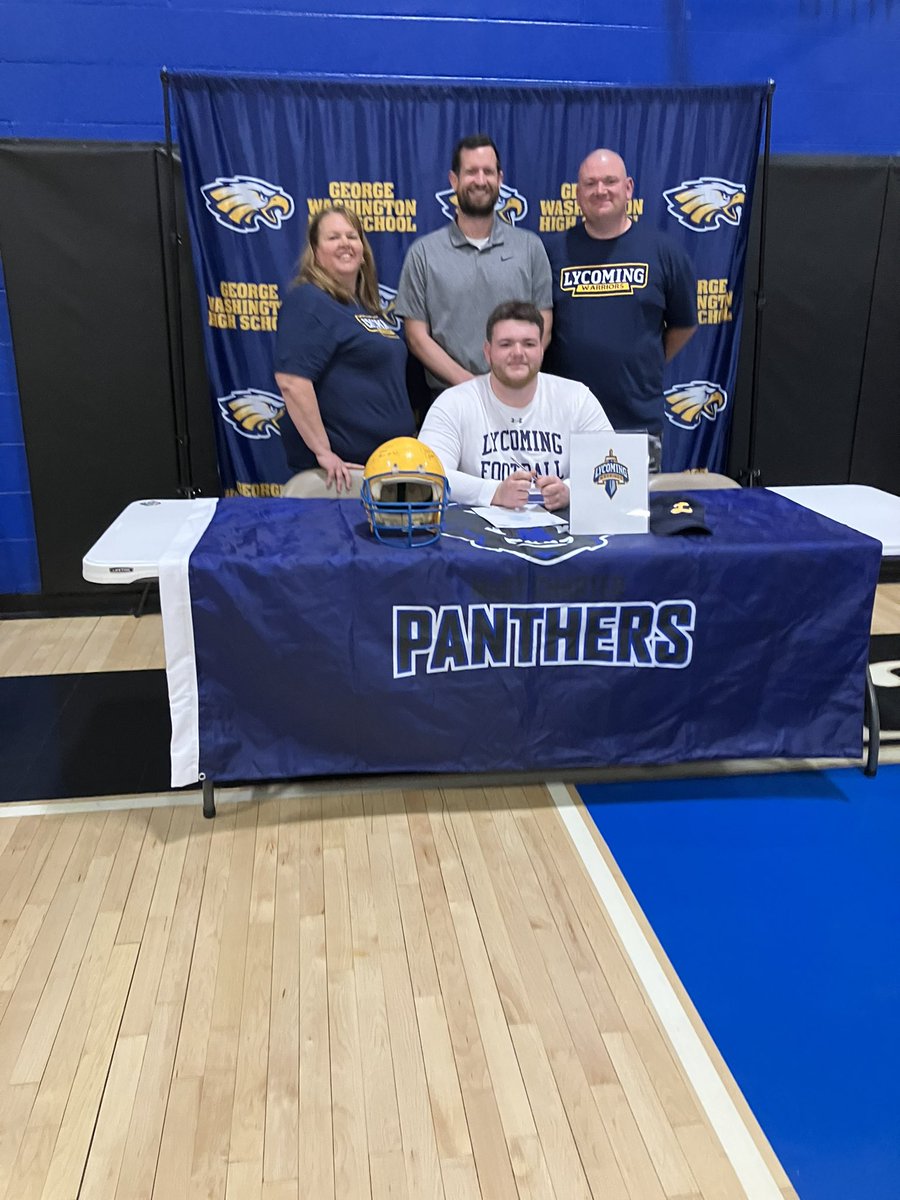 I am so incredibly proud of <a href="/52Giel/">Colin Giel</a> and him continuing his academic and football career. He’s accomplished so much already and I know it’s just the beginning. <a href="/WarriorsFBall/">Lycoming Football</a> and <a href="/MCtheHC/">Mike Clark</a> are getting a great one!