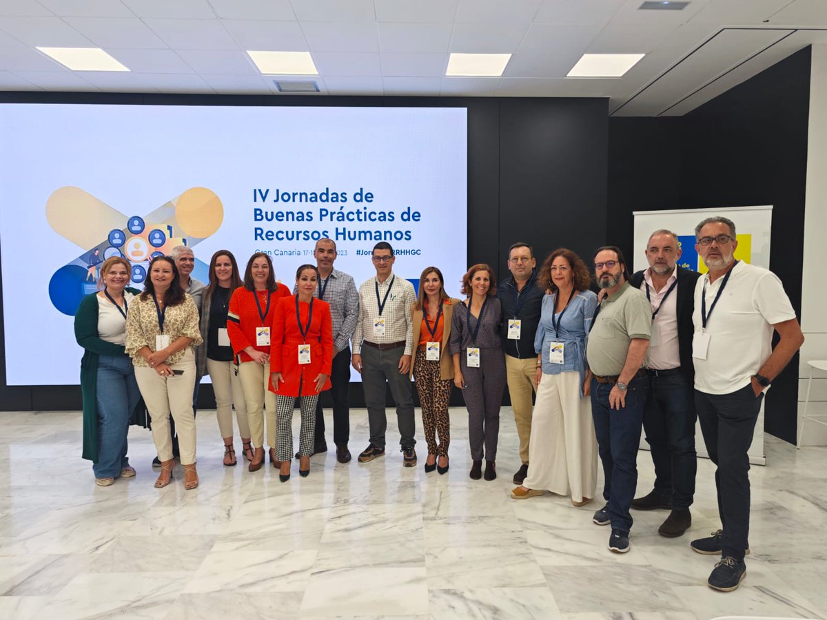 Empleados del @AyuntamientoLPA asisten a las IV Jornadas de Buenas Prácticas de Recursos Humanos organizadas por <a href="/GranCanariaRRHH/">Gran Canaria RRHH</a>  #JornadasRRHHGC