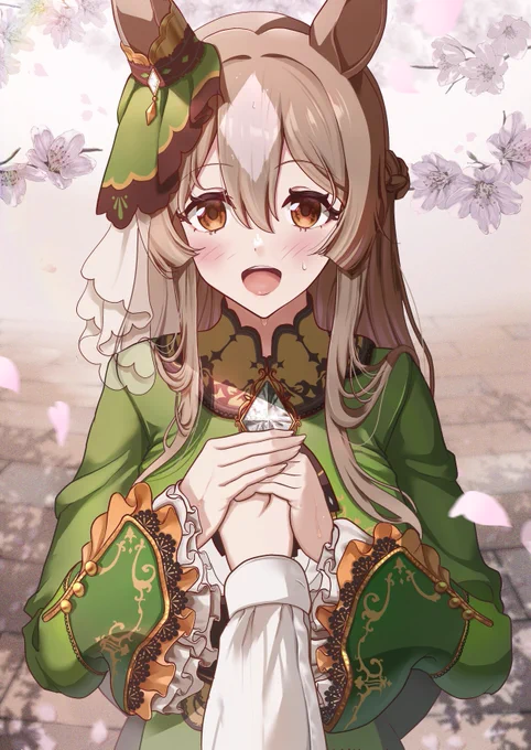 #再掲したらフォロワーが増えるらしい #ウマ娘キタサト 