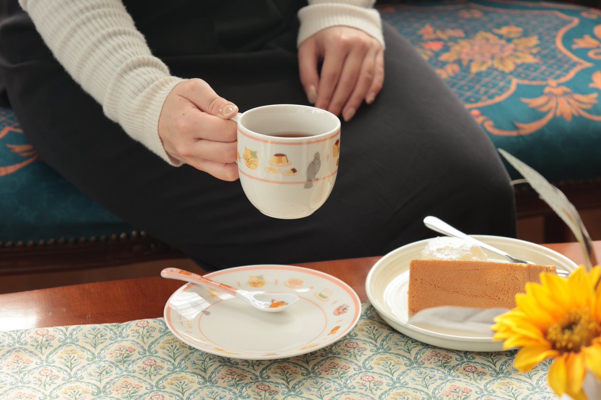 猫の恩返し バロン オルゴール フィギュア ジブリ コーヒーカップ 猫の