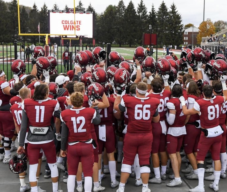 Thankful to have received an offer from Colgate University! Thank you to the entire coaching staff for this opportunity!
<a href="/Coach_Dakosty/">Stan Dakosty</a> <a href="/BrentBassham/">Brent Bassham</a> <a href="/CoachBelfiori/">JORDAN BELFIORI</a> <a href="/Ison50/">Josh Ison</a> <a href="/AllenTrieu/">Allen Trieu</a> @MohrRecruiting @Rivals_Clint <a href="/TheD_Zone/">The D Zone</a>
