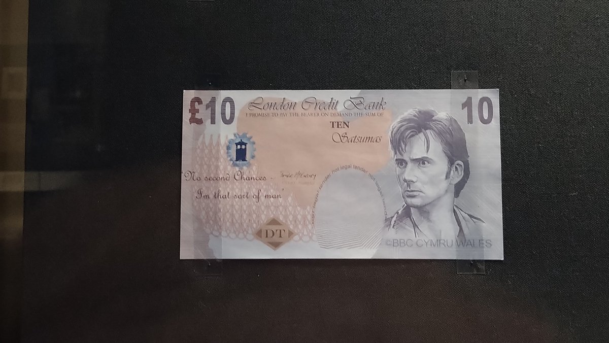 UnseenLibraria1's tweet photo. #DoctorWho hat es bis in Britische Museum geschafft, Abteilung Geldgeschichte🖖 https://t.co/FnckxpNvUG