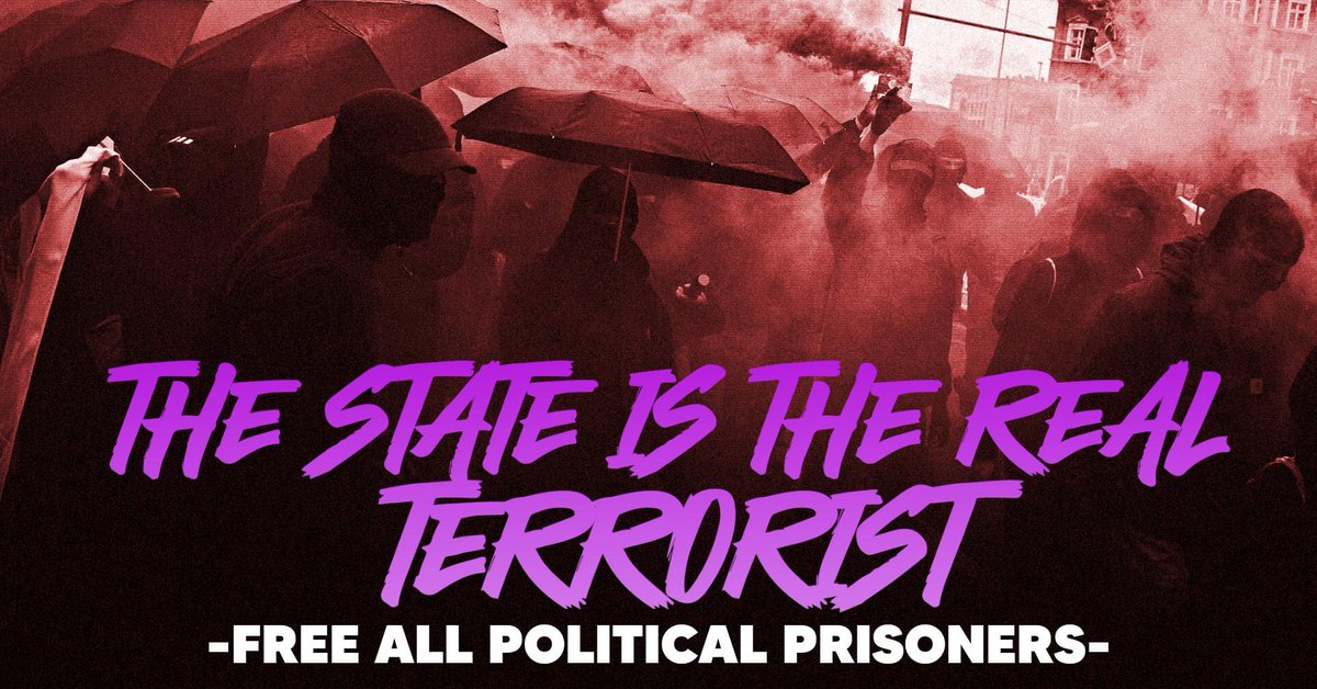 International solidarity campaign with multiple political prisoners, including #AlfredoCospito, #FreeLina, and several French comrades arrested in the ongoing #frenchprotests.

Spread the word! 

Fight state terror!

firefund.net/thestateisther…

#antireport