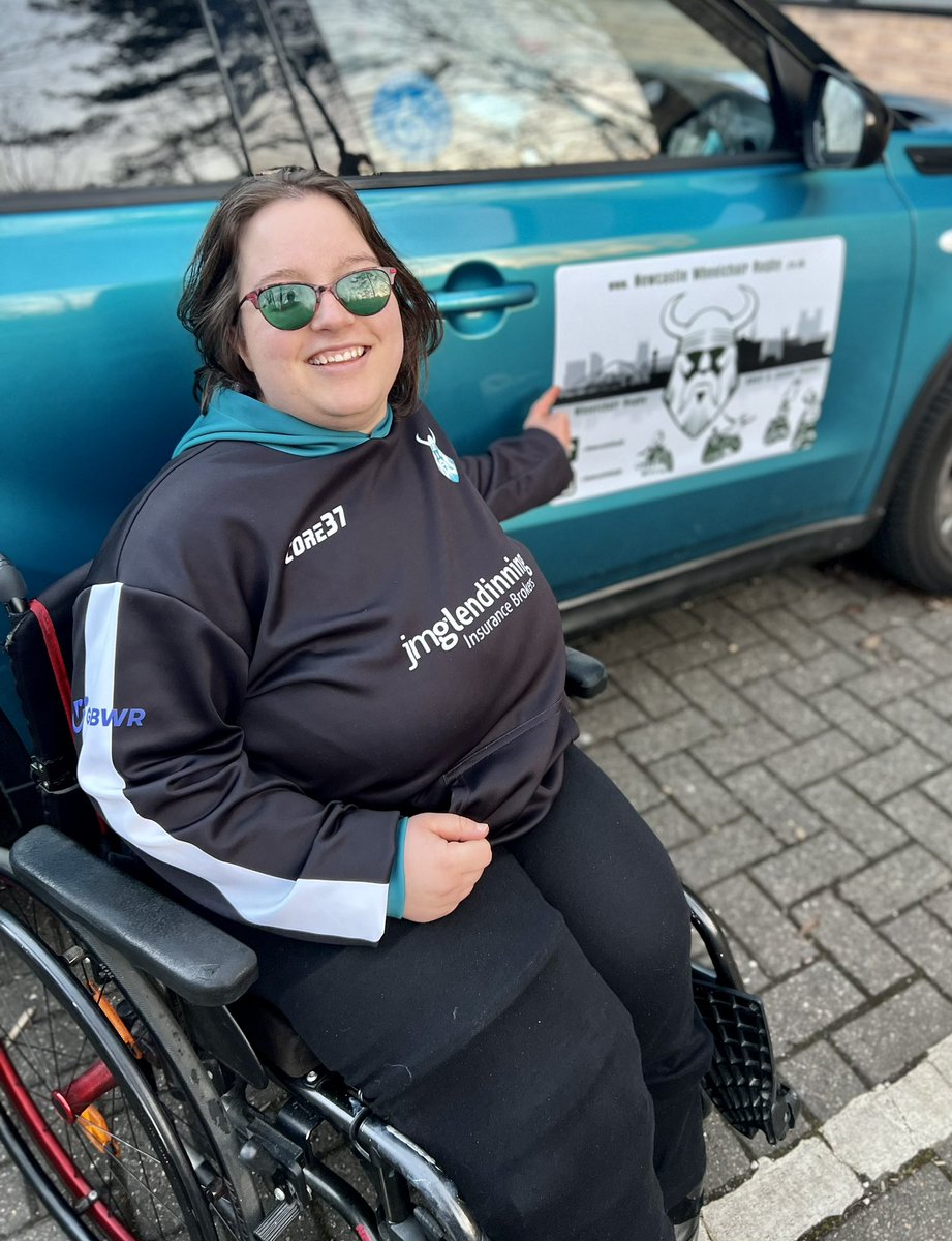 🚗 Our new brand awareness campaign. The team are now driving billboards. #cardecals 

#wr5s #wheelchairrugby #GBWR #NewcastleRugby #RocketLeague #RugbyWheels #NDL #abarbarian #TyneAndWear #WheelchairSport #disabilityawareness  #parasport  #youcandoanything #dissabilitysport