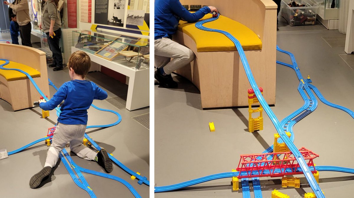 allaboardclub's tweet photo. A mega train ramp built at our #BigginHill, @BigginHillMMT session on Sunday. Some expert engineering going on.
#trainplay #trains #traintrack #trainset #adhd #asd #autism #send https://t.co/WXNqMoOXEt