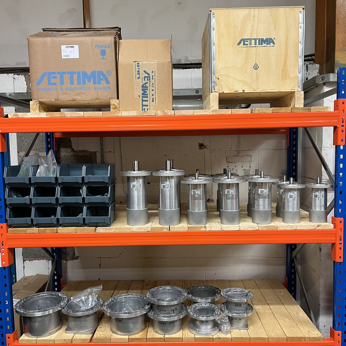 AppliedPumps's tweet photo. Settima SMT16B triple screw pumps in stock at at Chesterfield facility. Aluminium, 40 bar g for lube oil and hydraulic duties. Bell housings, couplings and motors also available from stock #oilpumps #screwpumps #Engineering https://t.co/zx9cH5ExZb