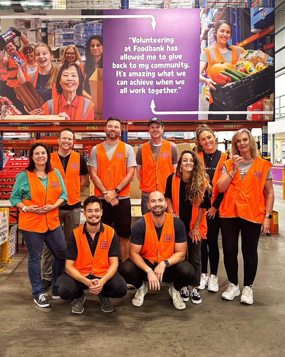 Volunteering with some of the @Salesforce team at @FoodbankNSWACT today. Learn how you can support Foodbank here: foodbank.org.au/support-us/mak…

#HungerFighters