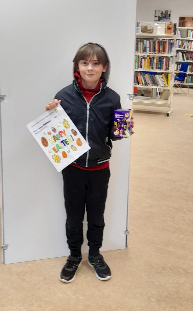 corkcitylibrary's tweet image. Congratulations to Tom, Caoimhe and Lara who are the winners of the Easter colouring competition here at Glanmire Library. 🖍🎨🖌

#CorkCityLibraries #GlanmireLibrary