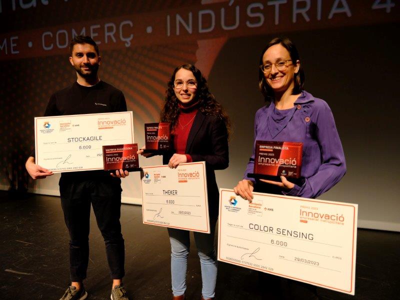 📣<a href="/ColorSensing/">ColorSensing</a>, <a href="/StockAgile/">Stockagile</a> i Theker Robotics són les 3 startups guanyadores de la 2a edició dels Premis a la Innovació Empresarial Metropolitana del <a href="/centredempreses/">Centre d'Empreses</a>. Els projectes han estat guardonats amb 6.000 euros. 🎖️

Els coneixem a l'entrevista:
🔗bit.ly/3mIpPsW