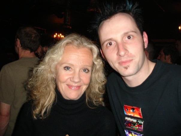 Happy 77th birthday to Hayley Mills
Here s an old pic of us at her sons gig. 