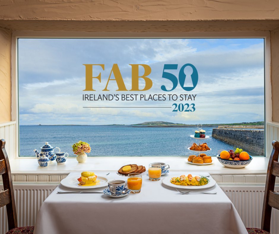Breakfast with a view! 

We are still over the moon at our inclusion in Ireland's Fab 50 places to stay in 2023. 

Have you checked out the company we are in? Some great spots all across the country for a unique trip this year. 
#IndoFab50