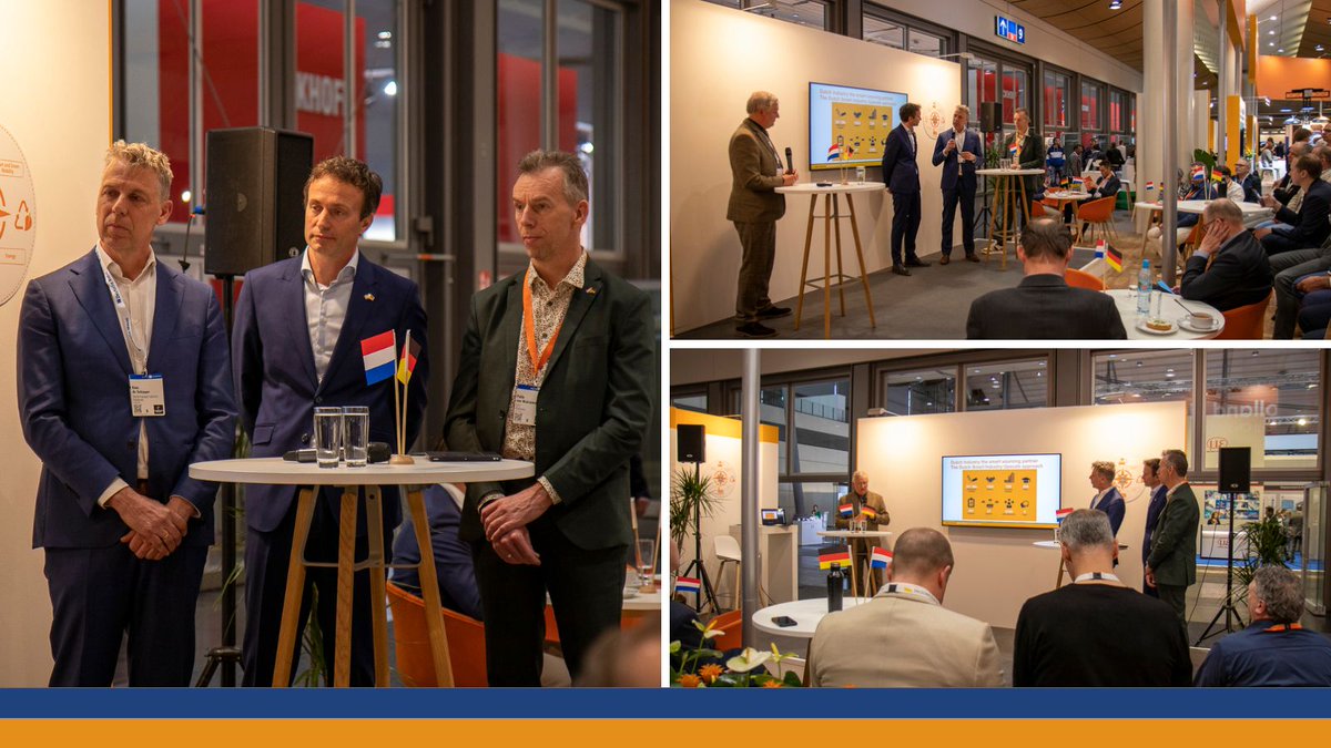 Welchen Beitrag kann die niederländische Smart Industry (Industrie 4.0) beim Smart-Sourcing leisten, um gemeinsam mit Deutschland für mehr Autonomie in Europa zu sorgen. #HM23