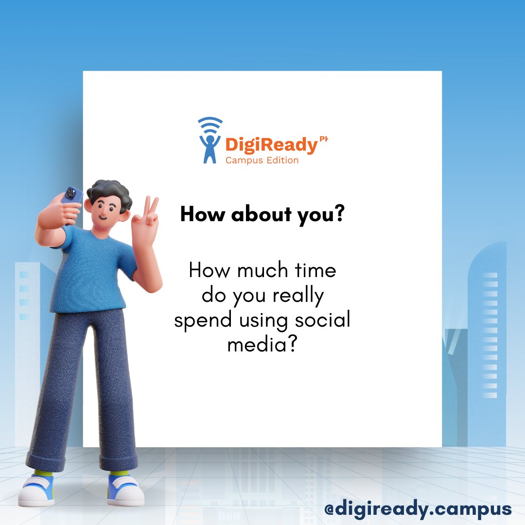 digireadycampus's tweet photo. Ibalik ang korona sa PILIPINAS? 🇵🇭 The Philippines ranks TOP 4 in the countries with the time most spent on social media! Don’t forget to scroll responsibly!📱✨ #IAmDigiReady #DigiReadyCampusEd #ASEANDLP #WeAreASEAN #DigitalLiteracy https://t.co/WZko79ukHP